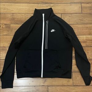 Nike Black Zip Up Sweater